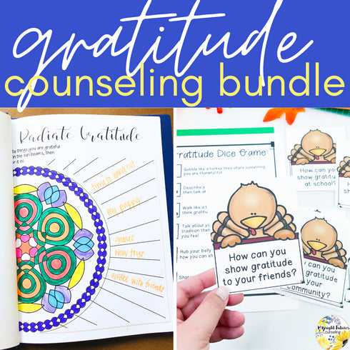Gratitude Bundle - Year Round and Thanksgiving Themed Gratitude Activities