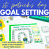 St. Patrick's Day Goal Setting Board Game - School Counseling Game