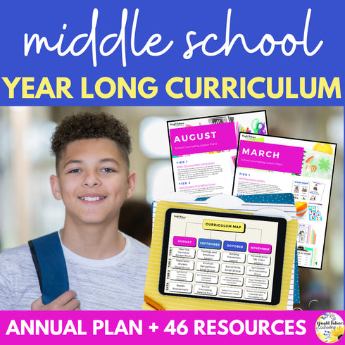 Middle School Counseling Curriculum Counseling Lesson Plans