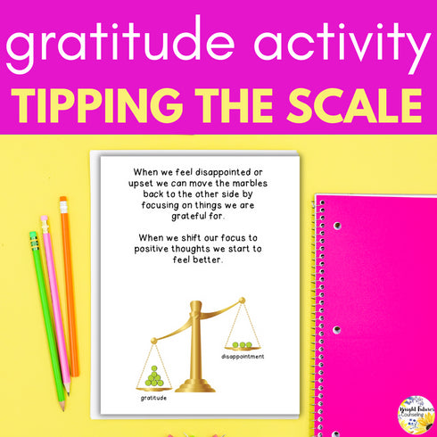Gratitude and Shifting Perspectives School Counseling Lesson and Activity