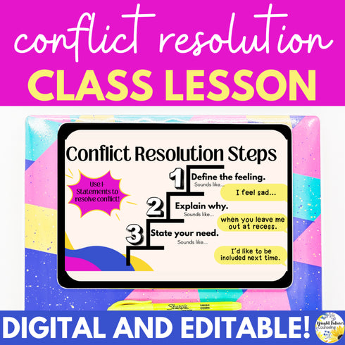 Conflict Resolution Activities and Lesson - Friendship Activities Digital Lesson