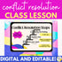 Conflict Resolution Activities and Lesson - Friendship Activities Digital Lesson