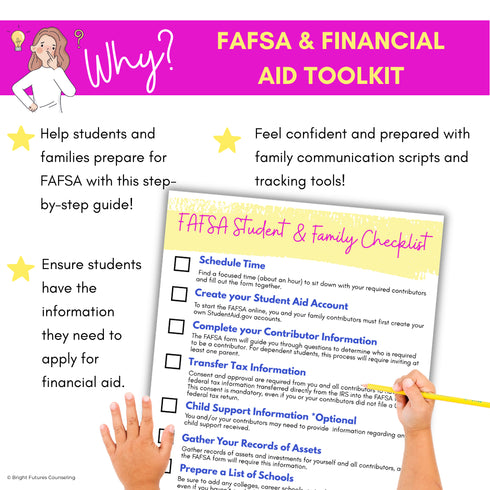 FAFSA & Financial Aid Toolkit for High School Counseling - FAFSA Application