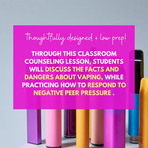 Vaping and E-Cigarettes Prevention for Middle School