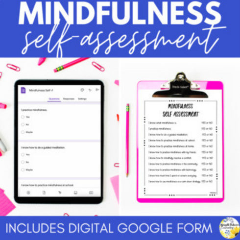 Mindfulness School Counseling Self-Assessment