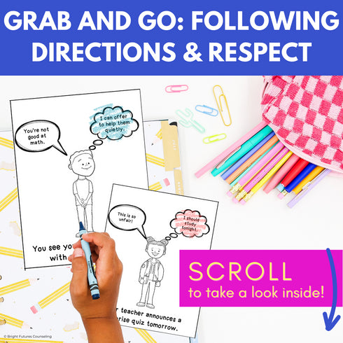 Following Directions & Respect Activities - Engaging Activities to Teach Respect