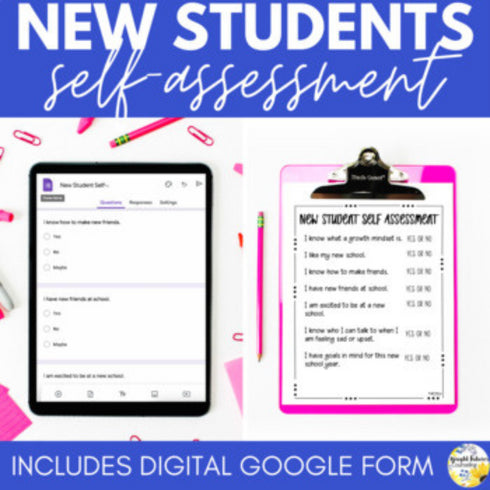 New Students School Counseling Self-Assessment