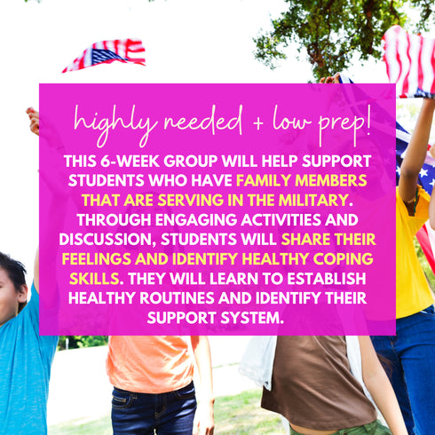 Military Child and Military Families Counseling Group - Military Kid Activities