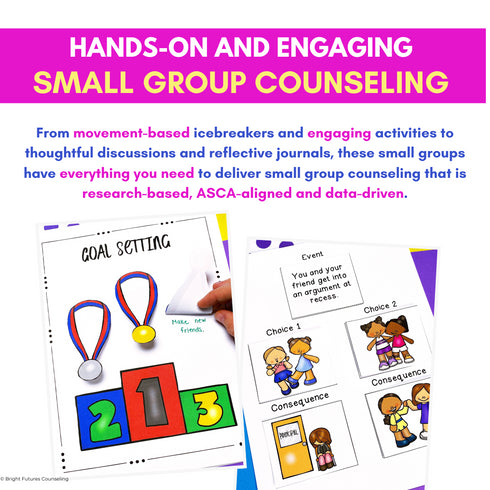 School Counseling Curriculum BUNDLE 10 Low-Prep Ready to Use Counseling Groups