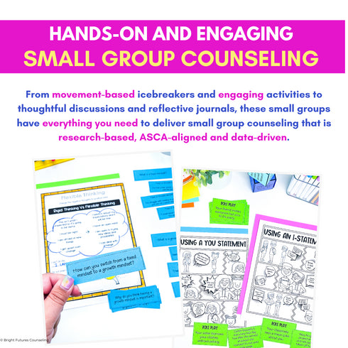 Group Curriculum BUNDLE II 10 Counseling Small Groups