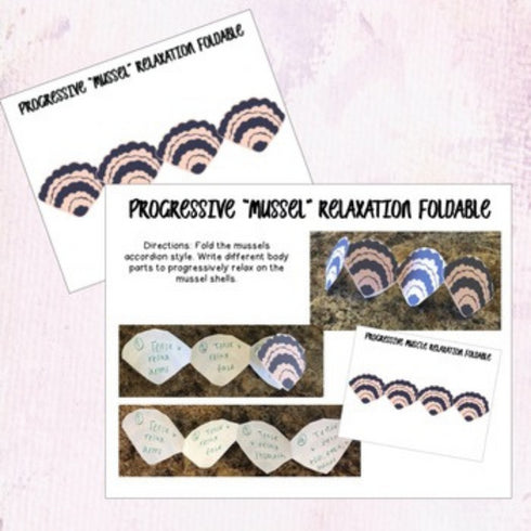 Progressive Muscle Relaxation - Foldable Calming Activity