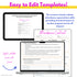 High School Attendance Contract - High School Counseling Editable Forms