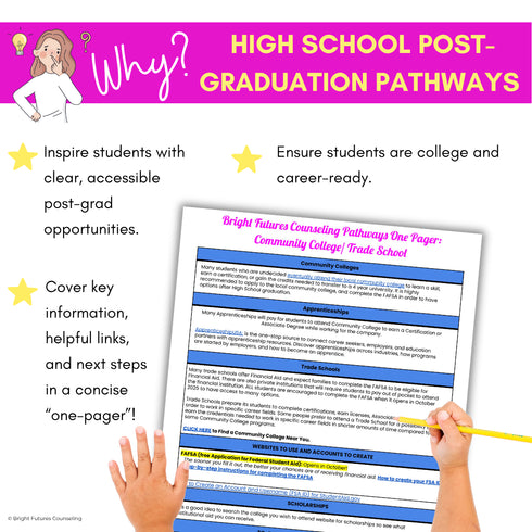 High School Senior Postsecondary Pathways - College, Career, & Post-Grad Options