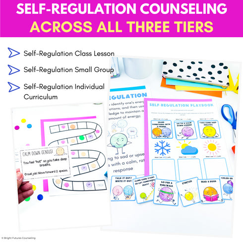 Self-Regulation Coping Strategies 3 Tier Curriculum: Research Based Counseling