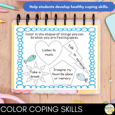 Memory Keepers Grief Workbook - Help Support Students Struggling with a Loss