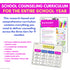 Research Based Year Long Elementary Counseling Curriculum with Editable Curriculum Map!