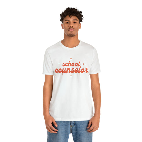 School Counselor Star Tee