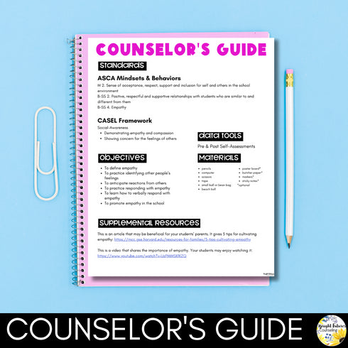 Empathy Middle School Counseling Group - Teaching Empathy in Middle School