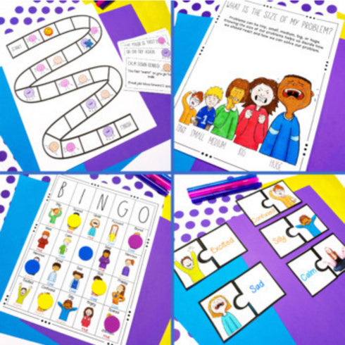Self-Regulation Coping Skills Bundle Size of the Problem & Emotional Regulation