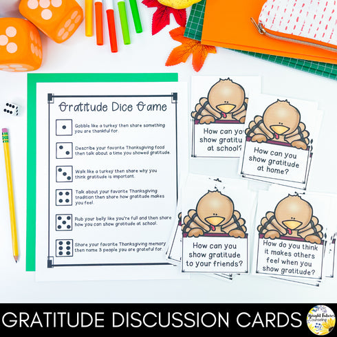 School Counseling Thanksgiving Bundle + Digital Activities for Distance Learning