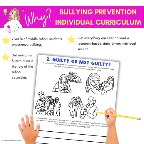 Bullying Prevention & Cyberbullying- Middle School Counseling