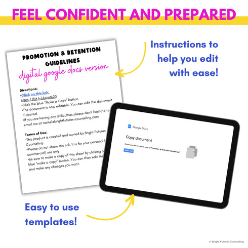 High School Counseling Promotion & Retention Guidelines - High School Counselor