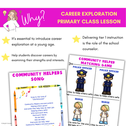 Career Exploration & Career Readiness Lesson for Primary