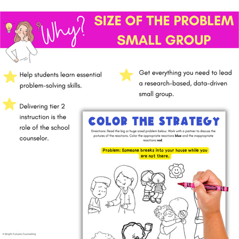 Size of the Problem School Counseling Group - Size of the Problem Activities