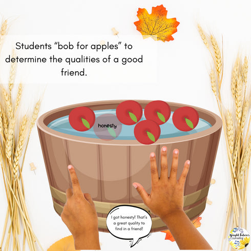 Fall Friendship Activities - Friendship Fall Festival Autumn Counseling Activity