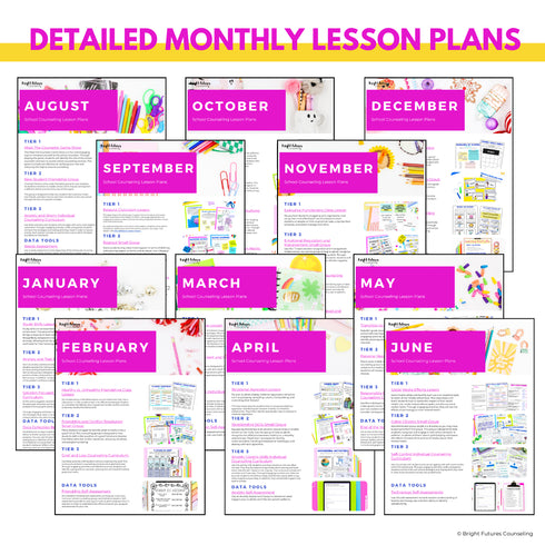 Middle School Counseling Curriculum Counseling Lesson Plans