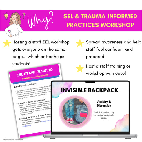 SEL & Trauma Informed Practices Workshop for Staff - SEL Staff Training Toolkit