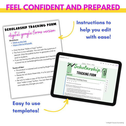 High School Counseling Scholarship Tracker - Tools for High School Counselors