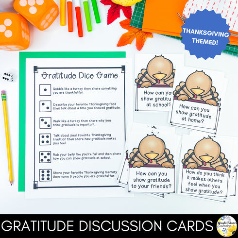Gratitude Bundle - Year Round and Thanksgiving Themed Gratitude Activities