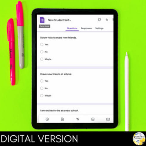 New Students School Counseling Self-Assessment