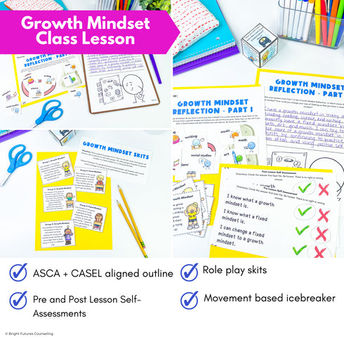 Growth Mindset 3 Tier Curriculum | Teach Strategies to Foster a Growth Mindset