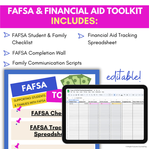 FAFSA & Financial Aid Toolkit for High School Counseling - FAFSA Application