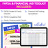 FAFSA & Financial Aid Toolkit for High School Counseling - FAFSA Application