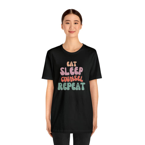 Eat Sleep Counsel Repeat T-Shirt