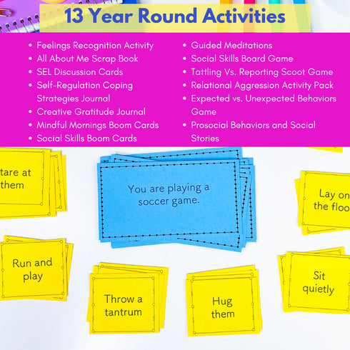 School Counseling Activities for the Year - Elementary Counseling Curriculum Map