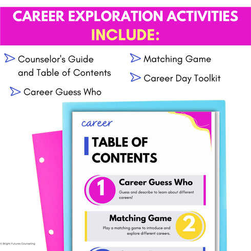 Career Exploration Lesson for Elementary - Career Exploration Worksheets
