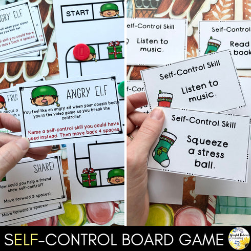 Winter and Christmas Themed School Counseling Christmas Fun Activities Bundle