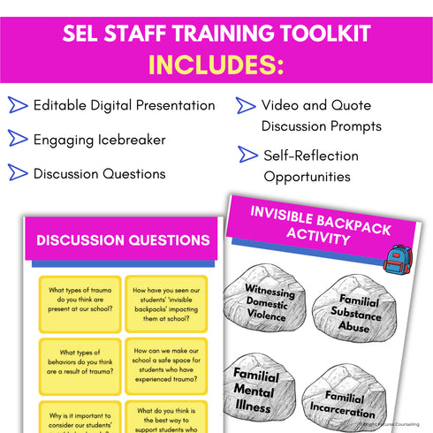 SEL & Trauma Informed Practices Workshop for Staff - SEL Staff Training Toolkit