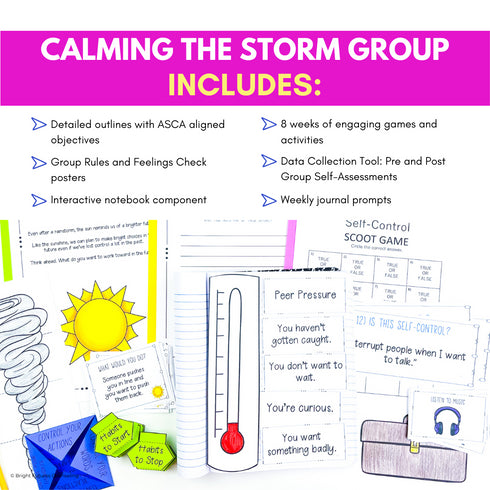 Self-Control School Counseling Group: Develop Self-Control Accountability Habits