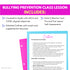 Bullying Prevention Lesson for Middle School Counseling