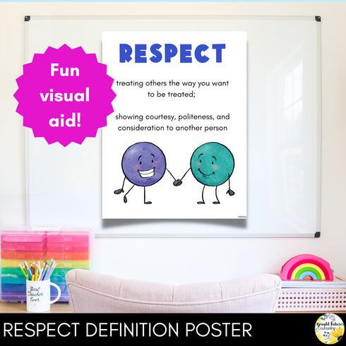 Respect Lesson for Elementary School Social Emotional Learning and Counseling