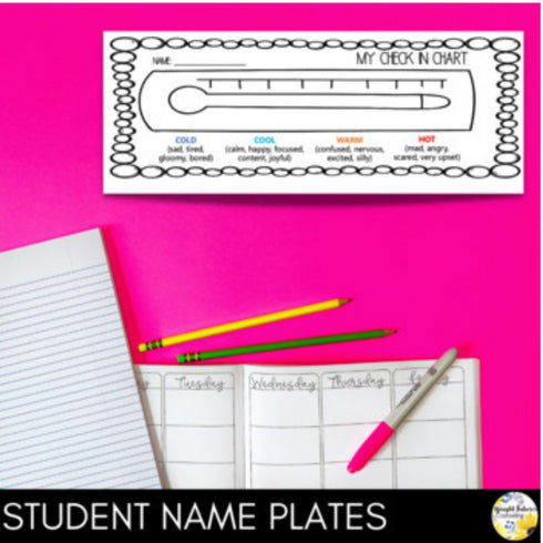 Self-Regulation SUPER BUNDLE Self-Regulation School Counseling Activities