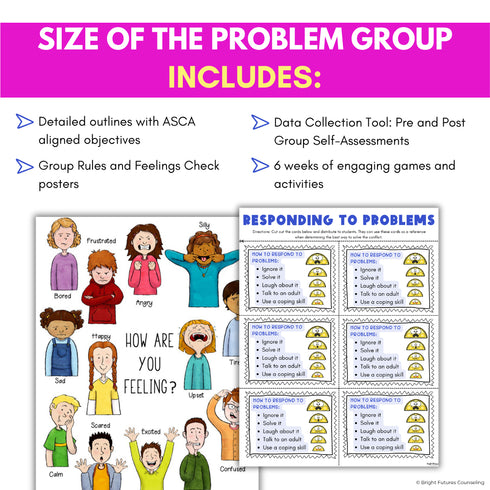 Size of the Problem School Counseling Group - Size of the Problem Activities