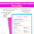 Executive Functioning Lesson Plans for Middle School Study Skills & Counseling