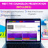 Meet the School Counselor Presentation for Staff | Editable Slides and Handout