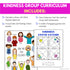 Kindness Small Group Counseling Curriculum with Social Skills Activities